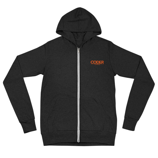Coder Foundry Embroidered Zip Hoodie